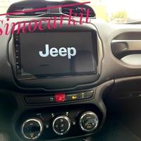 Autoradio 9'' Android 14 2+64GB Per Jeep Renegade