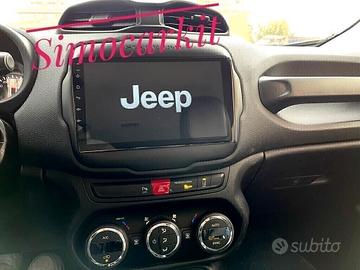 Autoradio 9'' Android 14 2+64GB Per Jeep Renegade