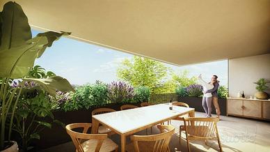 Appartamento di 150 m² con 5 locali e box auto a T