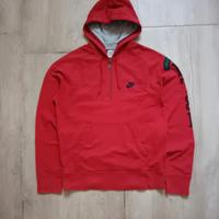 Nike Zip Hoodie 1/4 zip Vintage Anni 2000 Taglia S