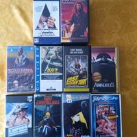 Lotto 10 vhs film vari