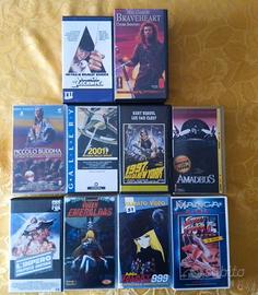 Lotto 10 vhs film vari