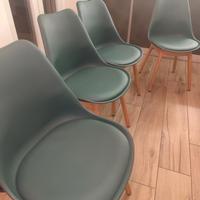 Sedie da tavolo stile scandinavo 