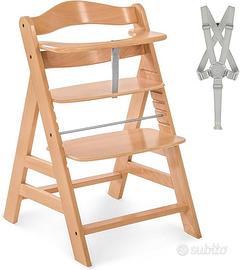 hauck Seggiolone Pappa in Legno Alpha+ - Seggiolon