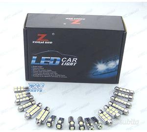 KIT 20 LAMPADE LED INTERNE MERCEDES CLASSE C W204 