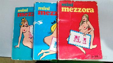 N.3 Riviste Mini Mezzora 1972 introvabili