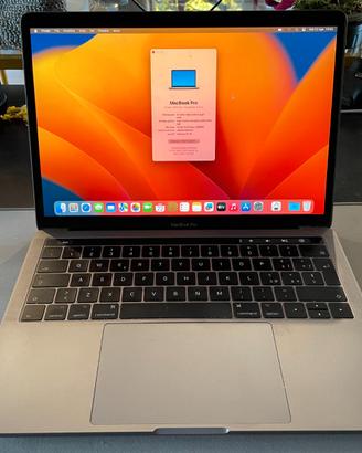 MacBook-Pro, 13”Retina, i5, 16GB, 0,5TB, TouchBar