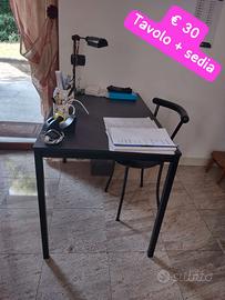 Tavolo + sedia