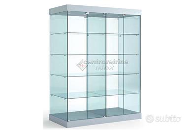 Vetrinetta in vetro da 182 X 60 X 188 H cm