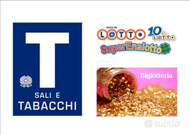 Tabaccheria lotto bigiotteria