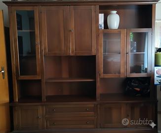 Mobile Soggiorno Parete Attrezzata in Legno - Otti