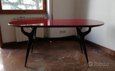 Tavolo Ico Parisi + 6 sedie inizio anno 1960