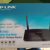 Router adsl2+ dual band TP-LINK AC 1200