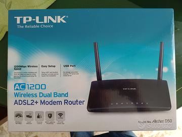 Router adsl2+ dual band TP-LINK AC 1200