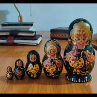 Matrioska russa con firma 