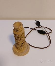 Souvenir lampada Torre di Pisa vintage