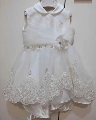 vestito battesimo valentino neonata 