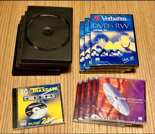 Dischetto Dvd +Rw e PortaCd-Dvd