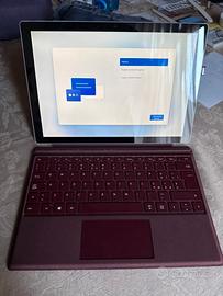 Microsoft SurfacePro7 128gb + Tastiera type cover
