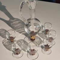 servizio di rosolio vintage 