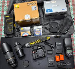 Nikon D600+AF24-120 f/3,5/5,6 D + SP 70-300 Di