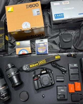 Nikon D600+AF24-120 f/3,5/5,6 D + SP 70-300 Di