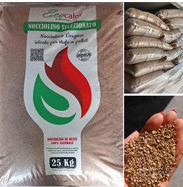 Nocciolino d'oliva disoleato per riscaldamento 