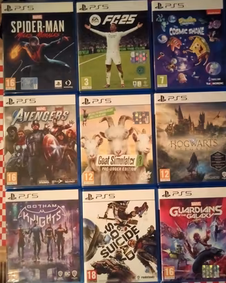 giochi ps5 in blocco