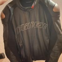 Giacca moto pelle Dainese Tg. 50 LAVATA E IGIENIZZ