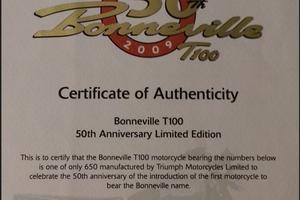 Triumph Bonneville - 2009
