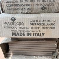 Piastrella pavimento Gres porcellanato 6 pac 20x80
