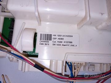 scheda lavatrice candy inverter silent  43012461