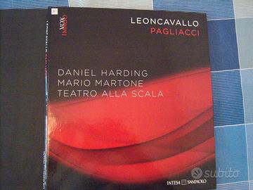 Leoncavallo PAGLIACCI 2 CD + DVD + libro