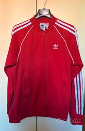 FELPA ADIDAS ROSSA UOMO
