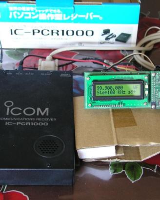 ICOM PCR 1000 + CONTROLLORE