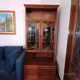 vetrinetta in legno, madia 