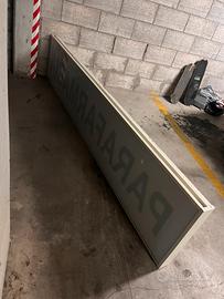 Insegna negozio LED 3m x 60cm