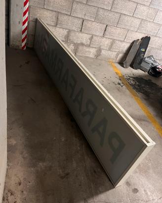 Insegna negozio LED 3m x 60cm