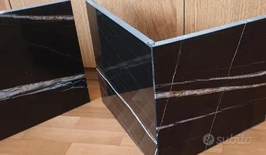 Basi tavolo basso in marmo NOIR DORE’