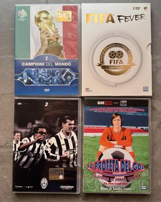 Lotto DVD Calcio – Cruyff, Juve, FIFA. Mondiale