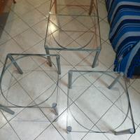 tavolinetti in vetro