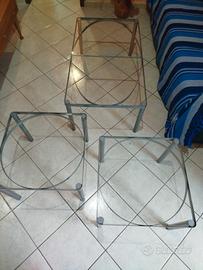 tavolinetti in vetro