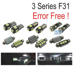KIT 13 LAMPADE LED INTERNE BMW SERIE 3 F31 WAGON T