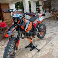 KTM exc 125 TARGATO (MOTORE SX 150)