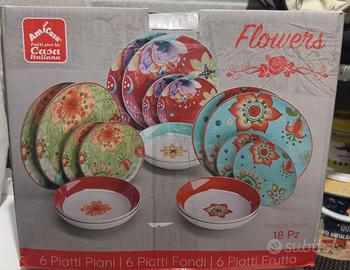 AMICASA 18 PEZZI SERVIZIO PER 6 PERSONE