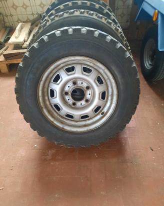 4 cerchi in acciaio BMW