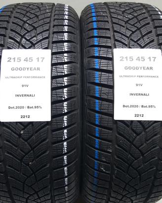 2 GOMME 215 45 17 GOODYEAR A2212