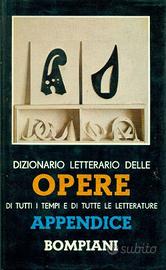 Dizionario Opere ed Autori - 16vol BOMPIANI 1971