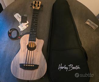 Basso Harley Benton semiacustico - come nuovo