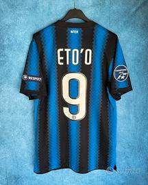 Maglia Inter 2010/2011 Eto’o 9 S original triplete